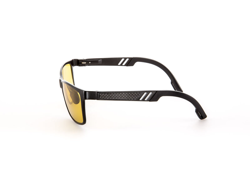 <strong>Polarised Sunglasses</strong><br>(Black with yellow lenses)